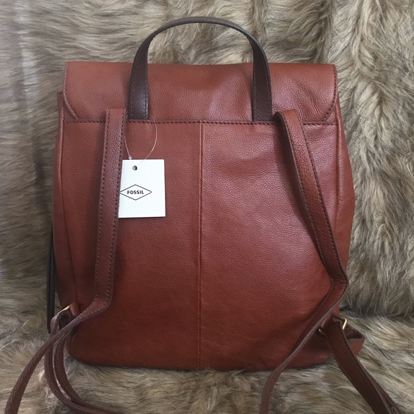 fossil claire backpack handbolsas brandy
